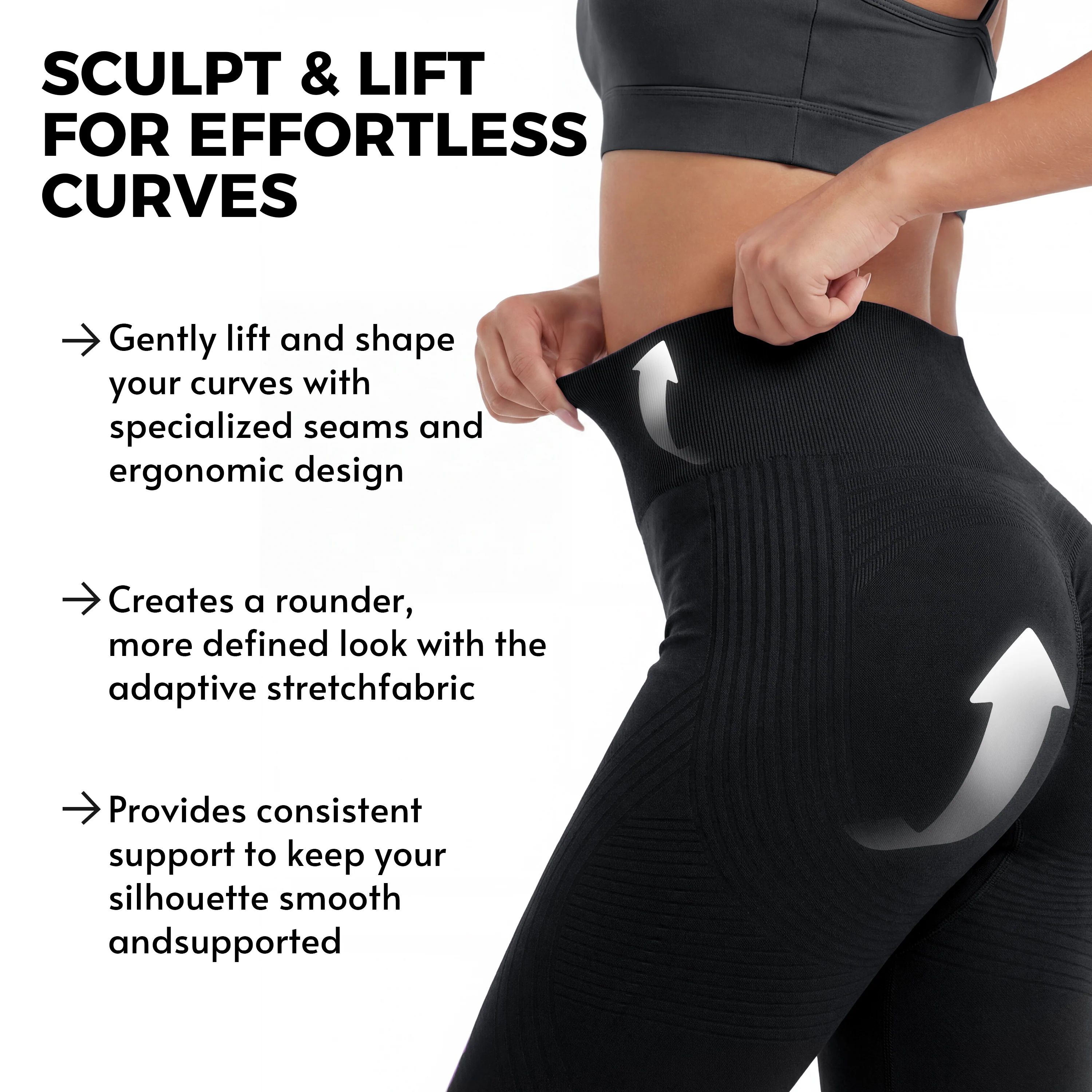3D Anti-Cellulite Short Leggings - Image 19
