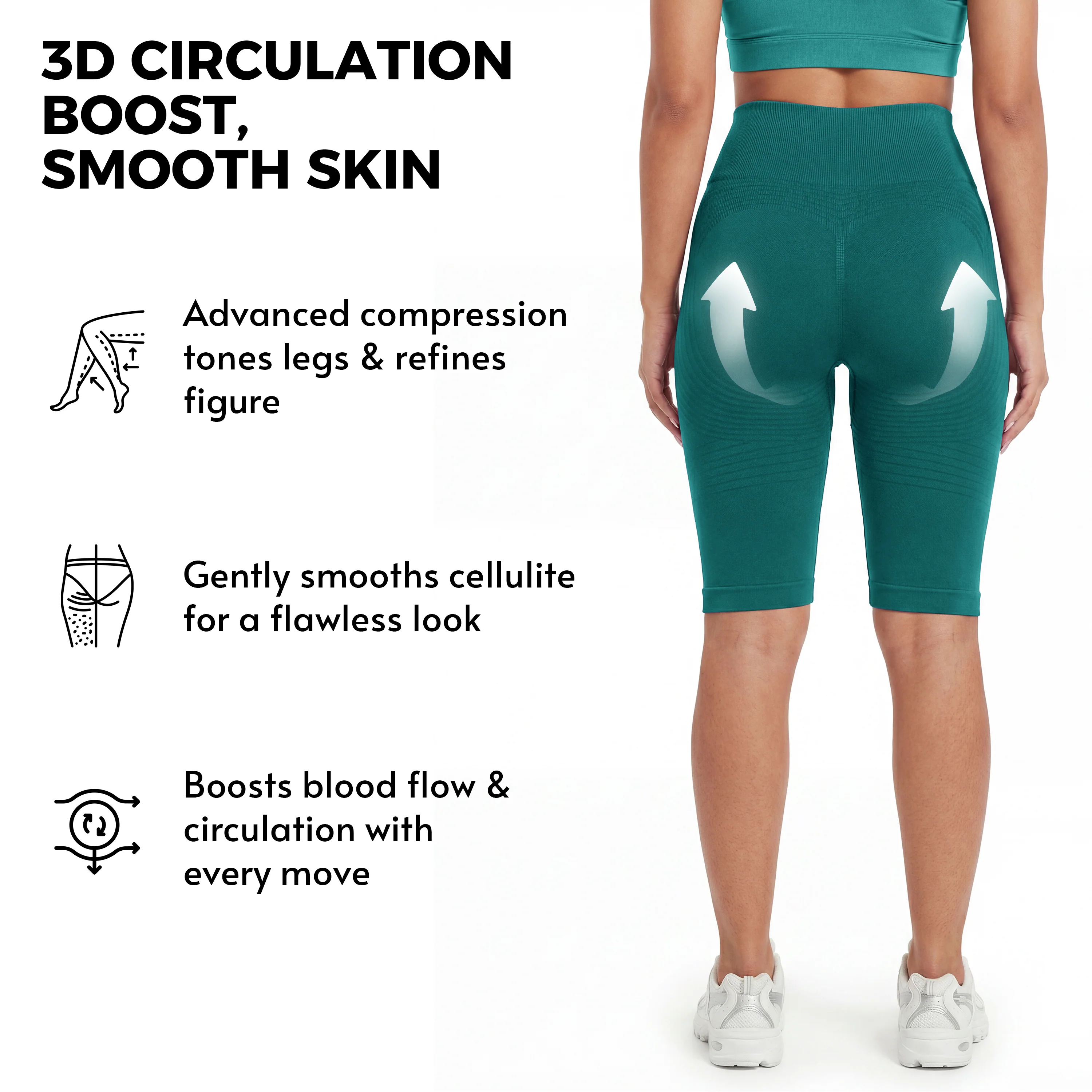 3D Anti-Cellulite Short Leggings - Image 31