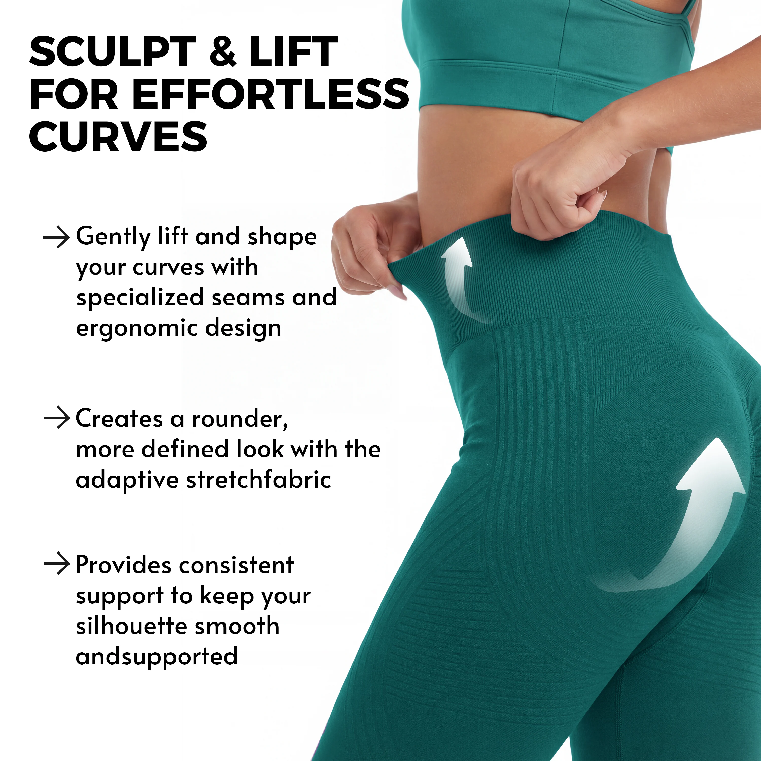 3D Anti-Cellulite Short Leggings - Image 33