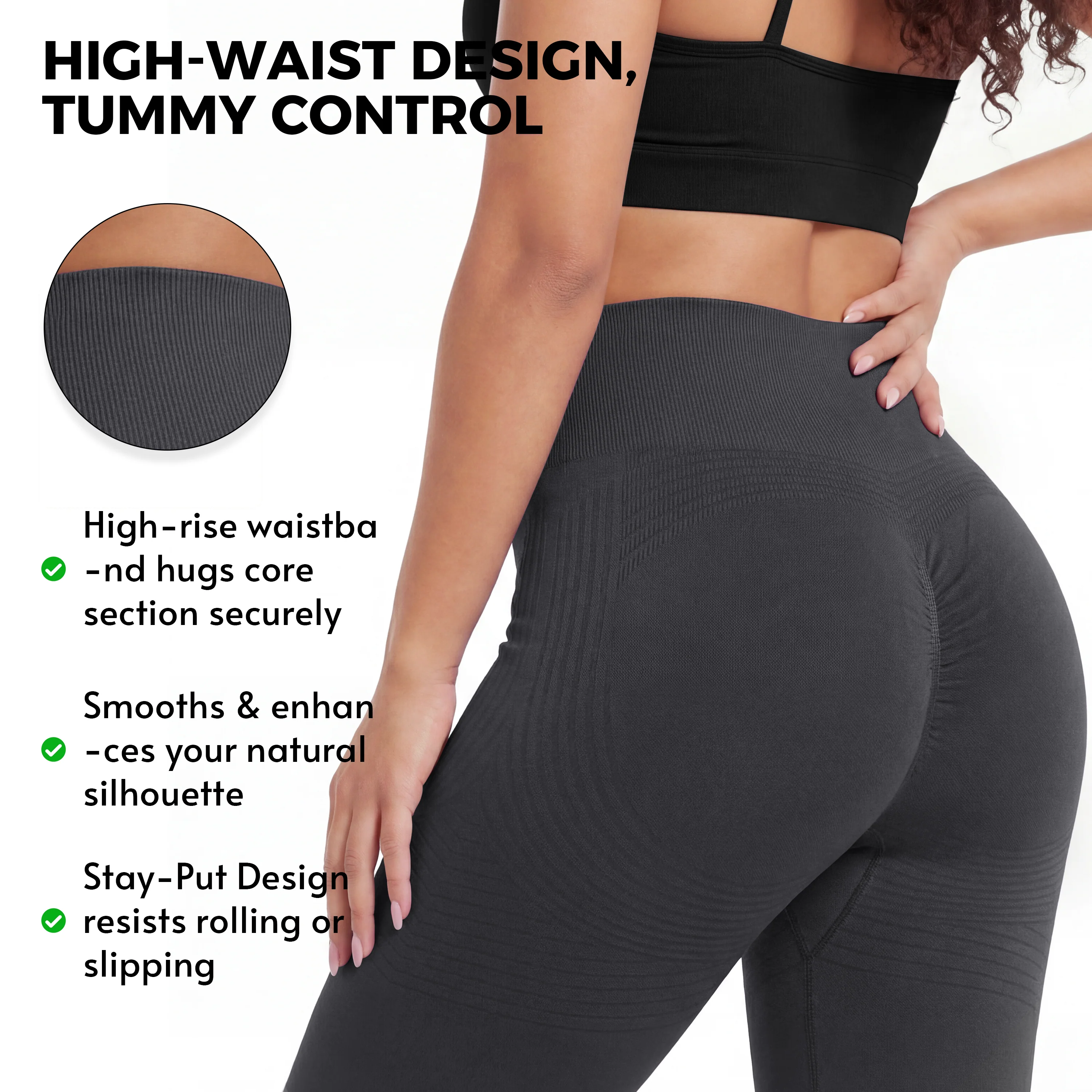3D Anti-Cellulite Short Leggings - Image 4