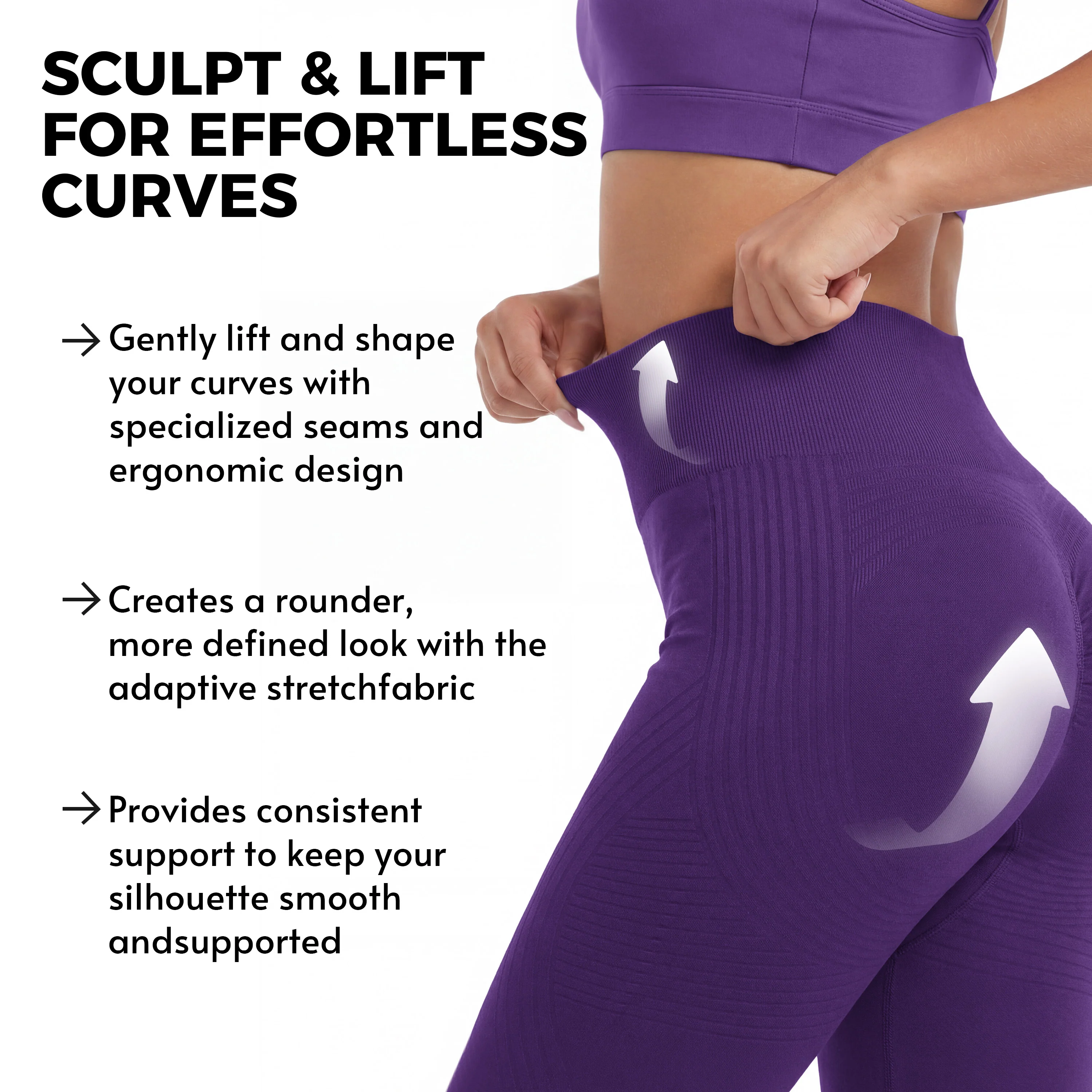 3D Anti-Cellulite Short Leggings - Image 40