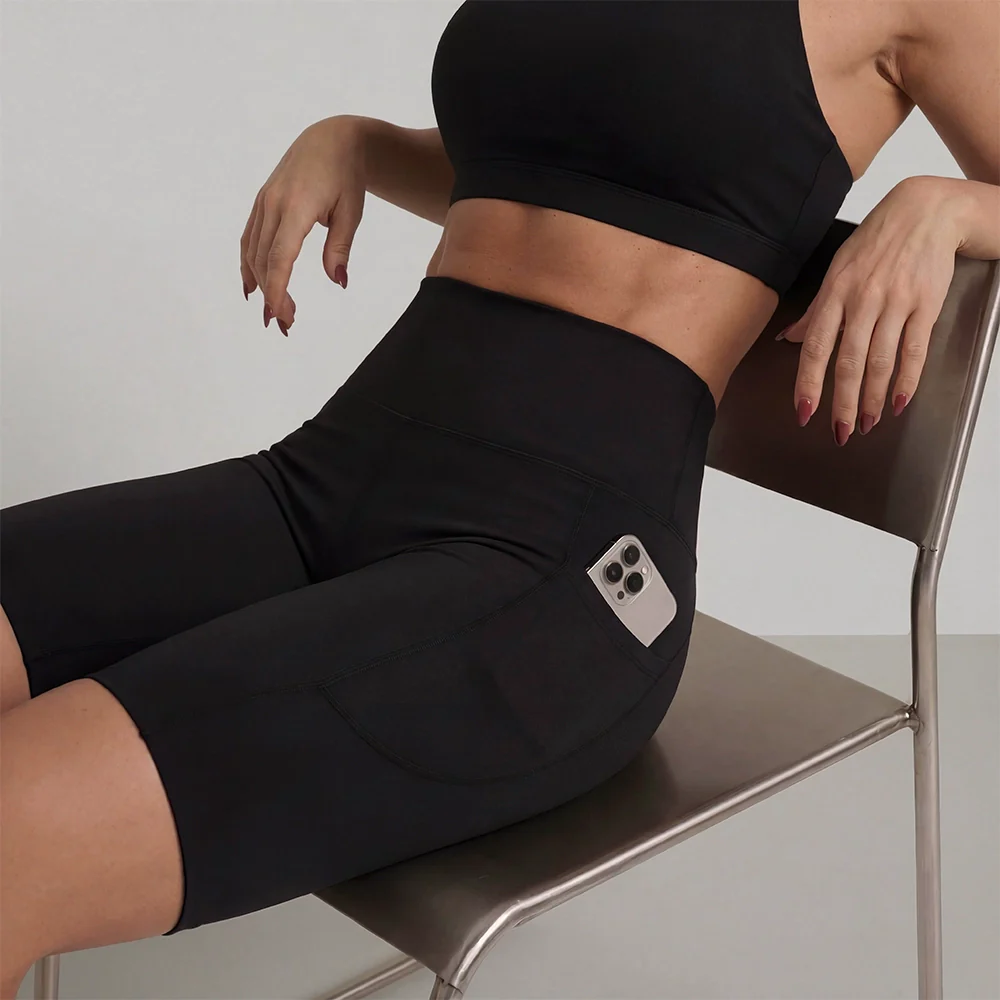 Silix™ Pocket 3D Anti-Cellulite Sculpting Short Leggings - Image 5
